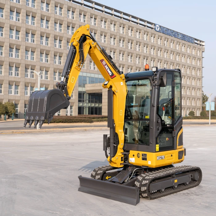 XCMG XE27E PRO dízel üzemű minikotró