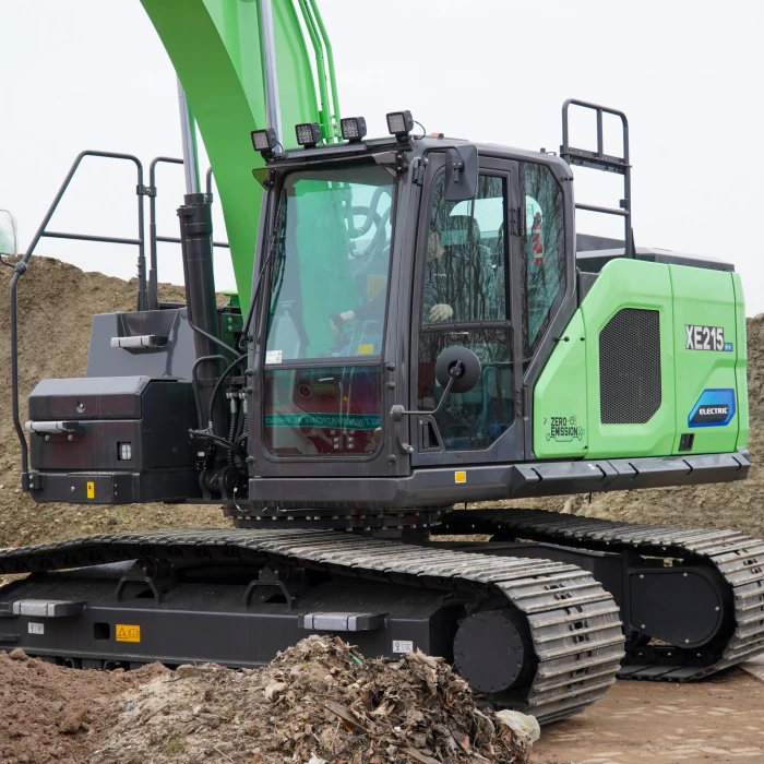 XCMG XE215EV elektromos üzemű forgókotró